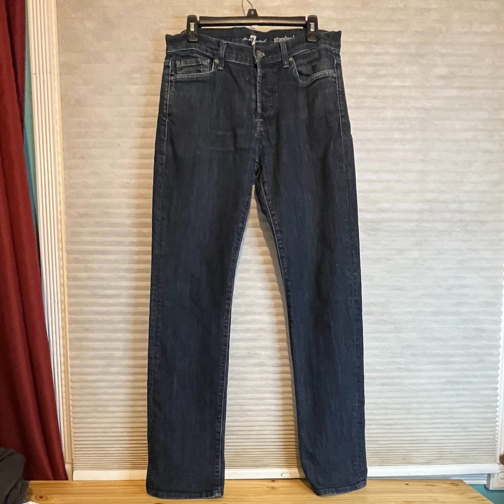 7 for all mankind Standard Fit Button Fly 32" x 33" NWOT